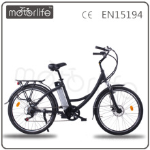 MOTORLIFE/OEM EN15194 2014 36V 26 inch 250w green power electric bike